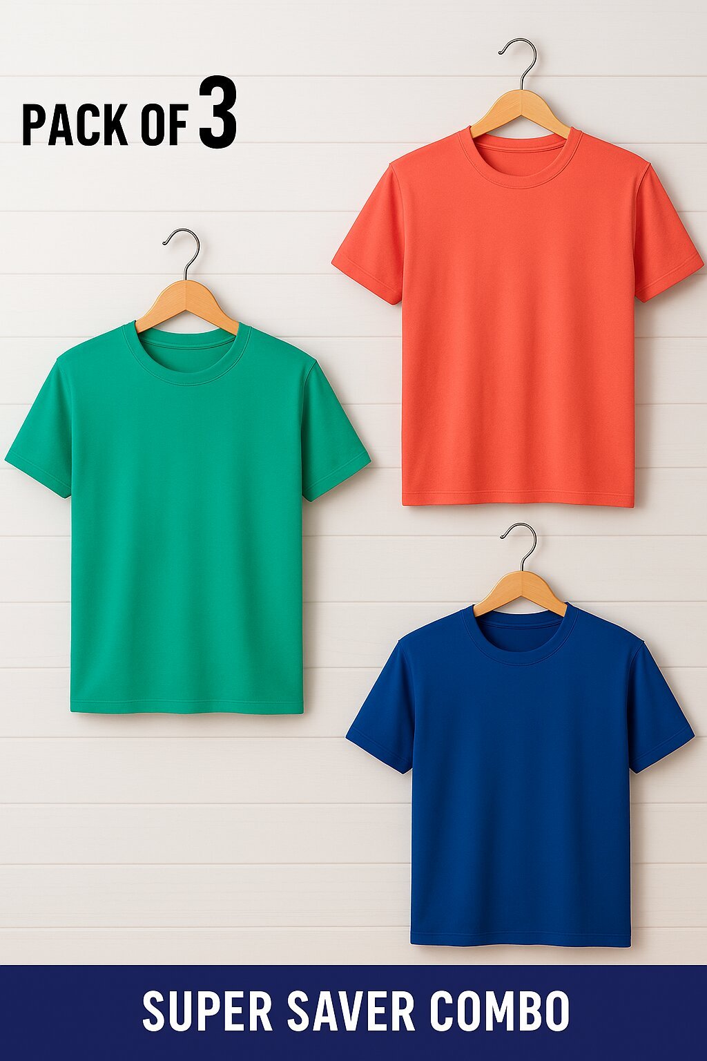 Plain T-Shirt Combo 1